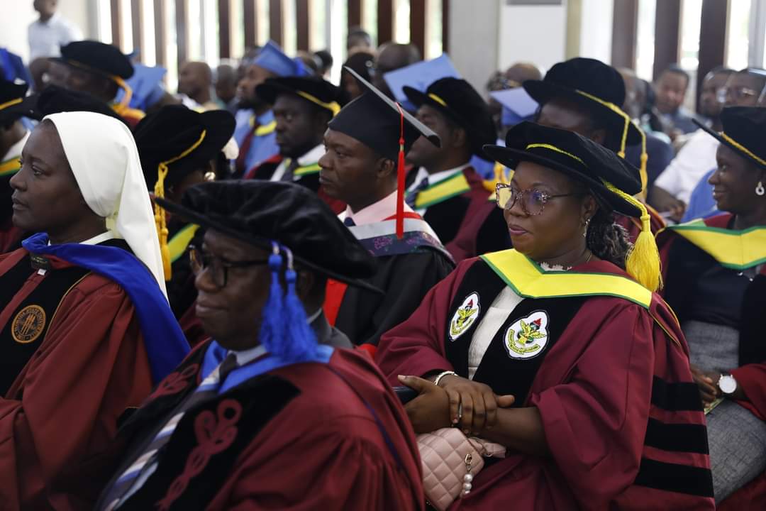 ChsKnust's tweet photo. Scenes from the 57th Congregation ceremony of the College of Health Sciences, Knust.
Morning Session: Faculty of Pharmacy and Pharmaceutical Sciences | Faculty of Allied Health Sciences.
#knustgraduation2023 #congratulationscake https://t.co/rccoRusJfY