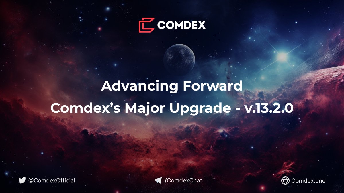 Comdex - Democratizing Finance tweet media