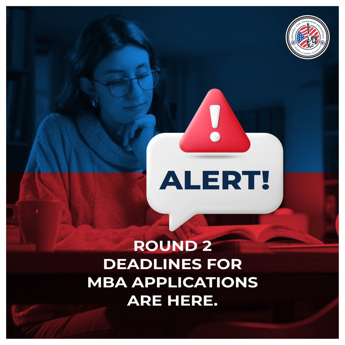 caenewdelhi's tweet image. If you're dreaming of an MBA, don't miss out on your chance to apply to your top programs in Round 2. 
Don't wait until the last minute, let CAE prepare you for the toughest challenges.

#MBAPrograms #mbaapplications #applicationdeadlines #studyinabroad #studyinusa🇺🇸