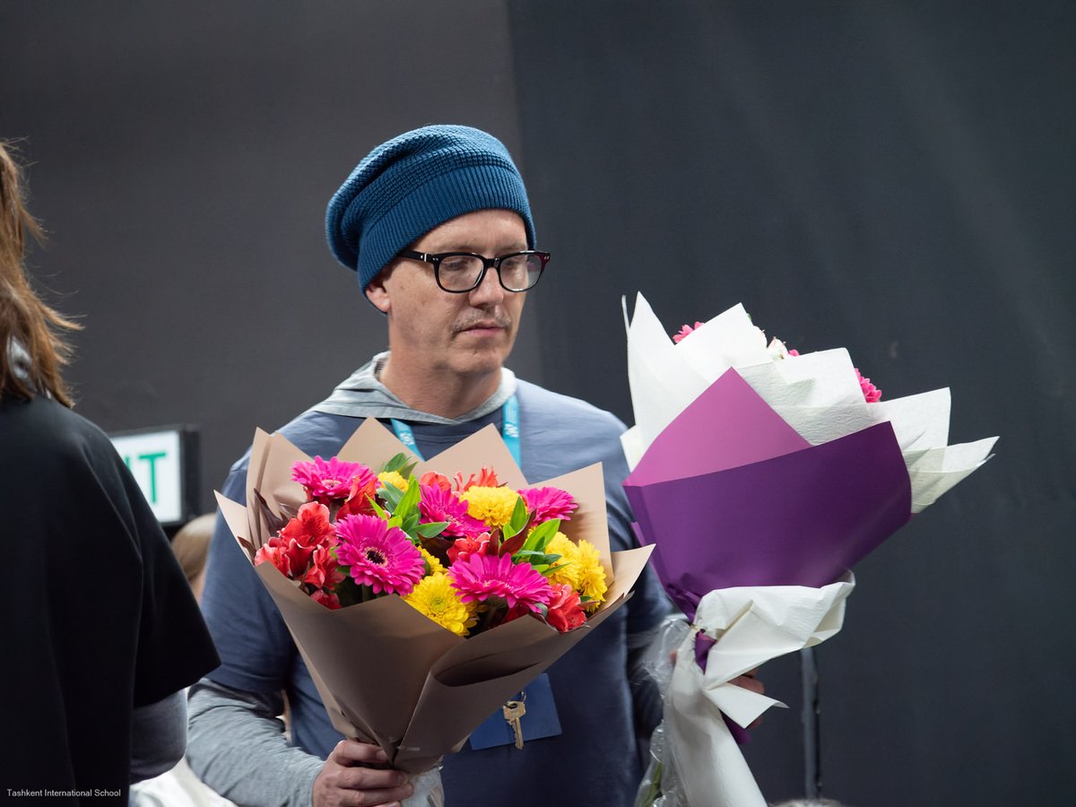 Proud dad! Tashkent International School High School musical, Loserville.  Son #1 director and son #2 the lead.  #tashschool