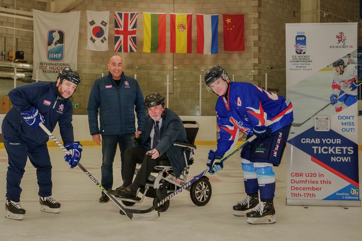 Double Hockey in December! 🏒🇬🇧

The Dumfries Ice Bowl, home to your Solway Sharks, will be host to the World Championship Division II Group A fixtures this December.

You can get your tickets HERE: ticketsource.co.uk/dumfries-ice-b…
