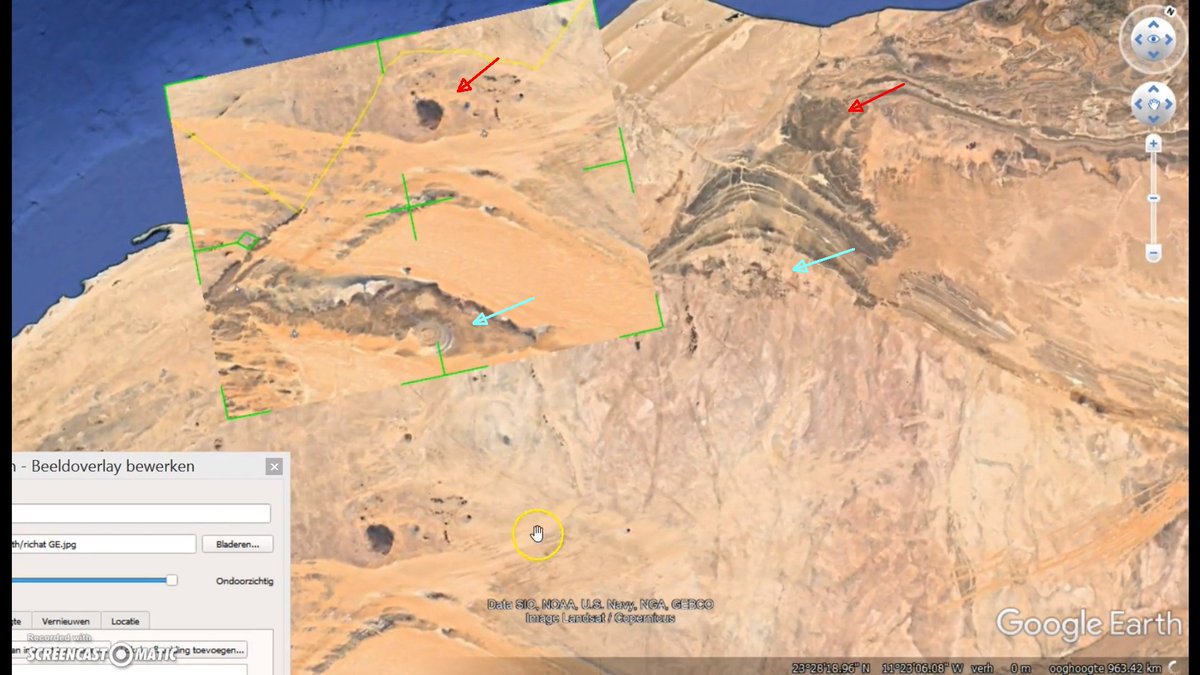 GaiaTheia's tweet image. Same pattern 350km NE
With the #anodecathode pattern I could also say exactly where the poles are moving to. Because they have been there before.