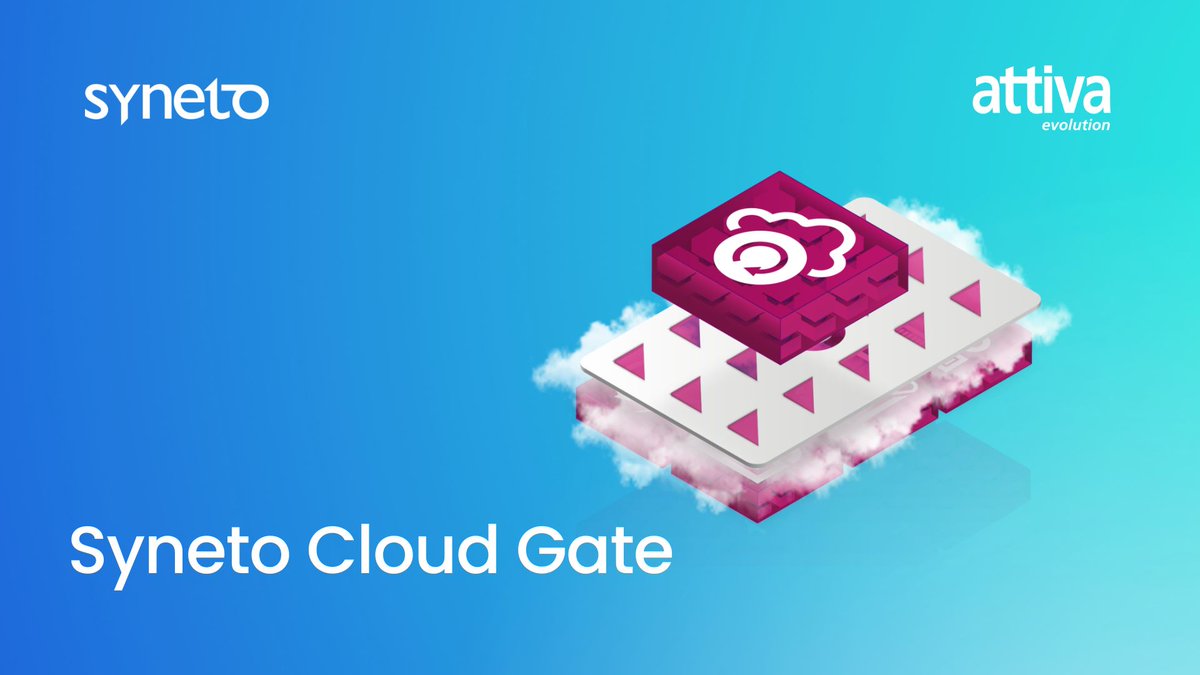 L’esigenza di proteggere i propri dati e ripristinarli in tempi rapidi in caso di danni o #cyberattacchi è sempre più sentita anche dalle #PMI e dalle micro-imprese. Per questo <a href="/SynetoIT/">Syneto Italia</a> ha scelto di ampliare il proprio portfolio con il servizio Cloud Gate.