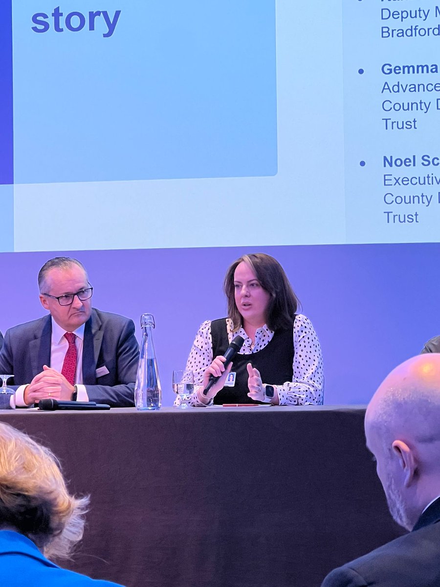 ScanlonNoel's tweet photo. Really proud to present #callforconcern @CDDFTNHS alongside @GemLNelson part of discussion #Marthasrule @ #cnosummit2023 #teamcno @meropemills moved audience of chief nurses We must ensure Martha’s story leads to positive change across @NHSEngland https://t.co/tyXmiyYbuY