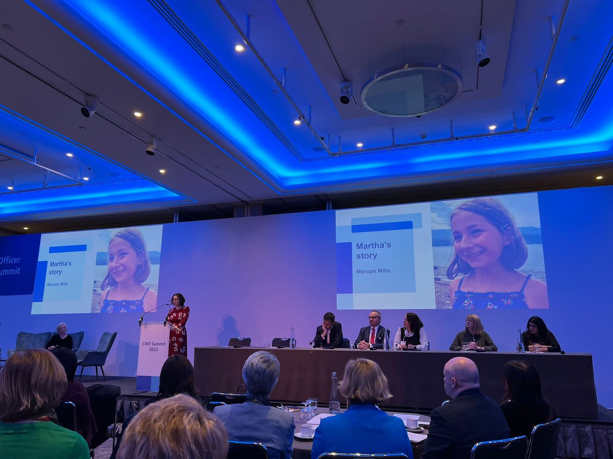 ScanlonNoel's tweet photo. Really proud to present #callforconcern @CDDFTNHS alongside @GemLNelson part of discussion #Marthasrule @ #cnosummit2023 #teamcno @meropemills moved audience of chief nurses We must ensure Martha’s story leads to positive change across @NHSEngland https://t.co/tyXmiyYbuY