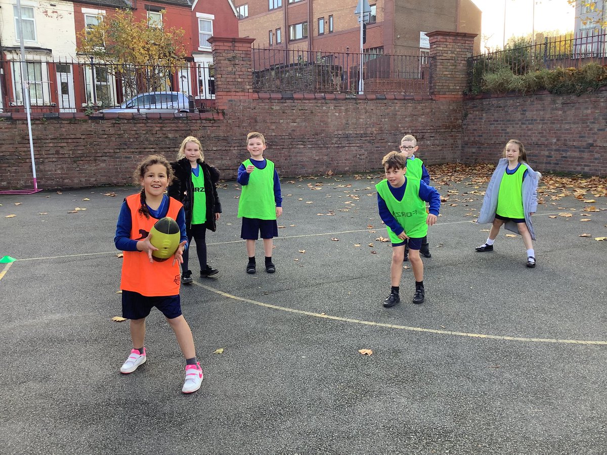 MPPS_Wirral's tweet photo. Year 4 Tag Rugby. Jonah Lomu here we come!#mppspe https://t.co/JwXvDA9FCH