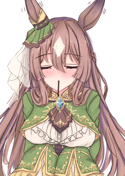 ダイヤちゃんとポッキーゲーム#ポッキーの日 #サトノダイヤモンド #ウマ娘 