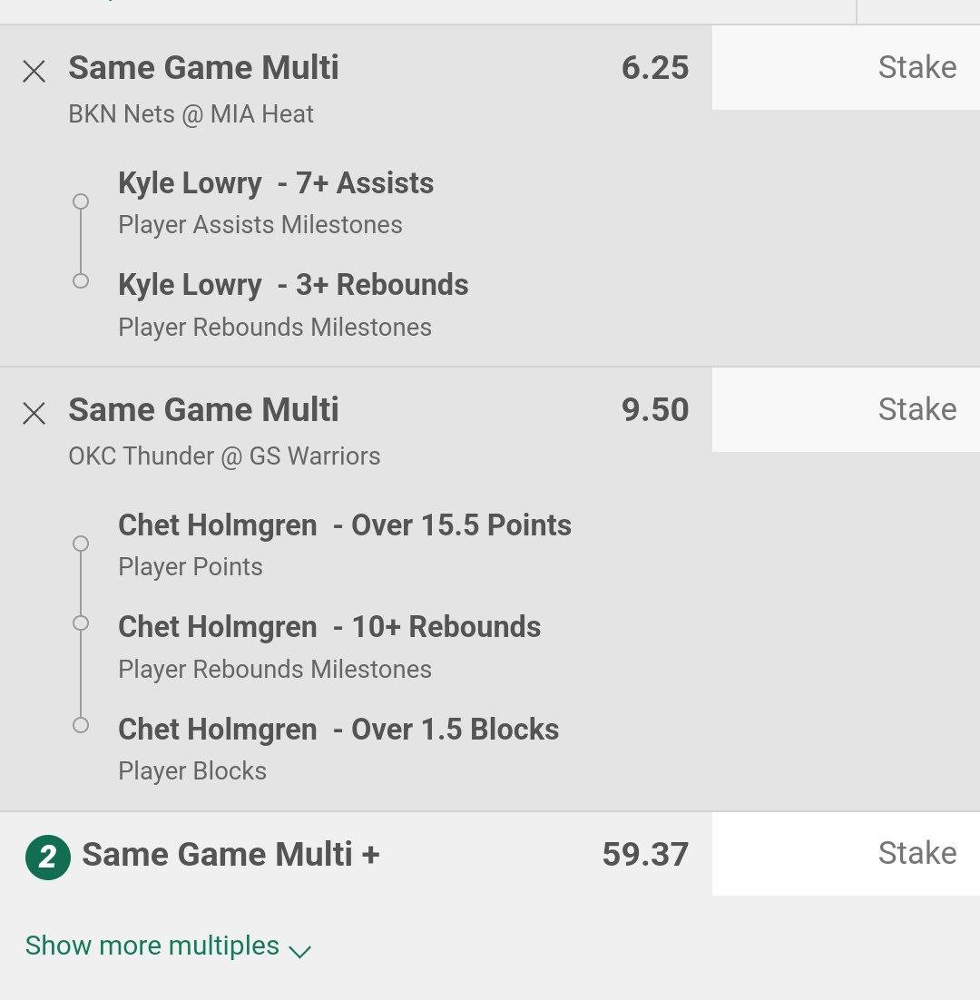 madeyoulookhere's tweet photo. Kyle Lowry 2U 20% probability Chet Holmgren 2U 15% probability β best value 0.5U Double
#KyleLowry #ChetHolmgren #NBA #BasketballBets #SportsBetting #TipswithT #GambleResponsibly https://t.co/Gasb7JpdGm