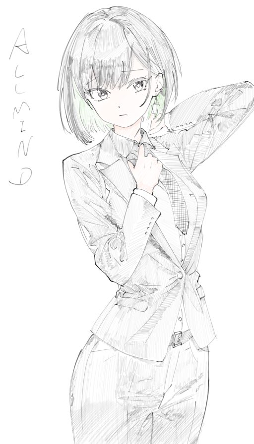 Cagalli_side's tweet photo. 鉛筆画風のおまちゃん落書き
#AC6
#アーマードコア6 https://t.co/OCChXJfluU
