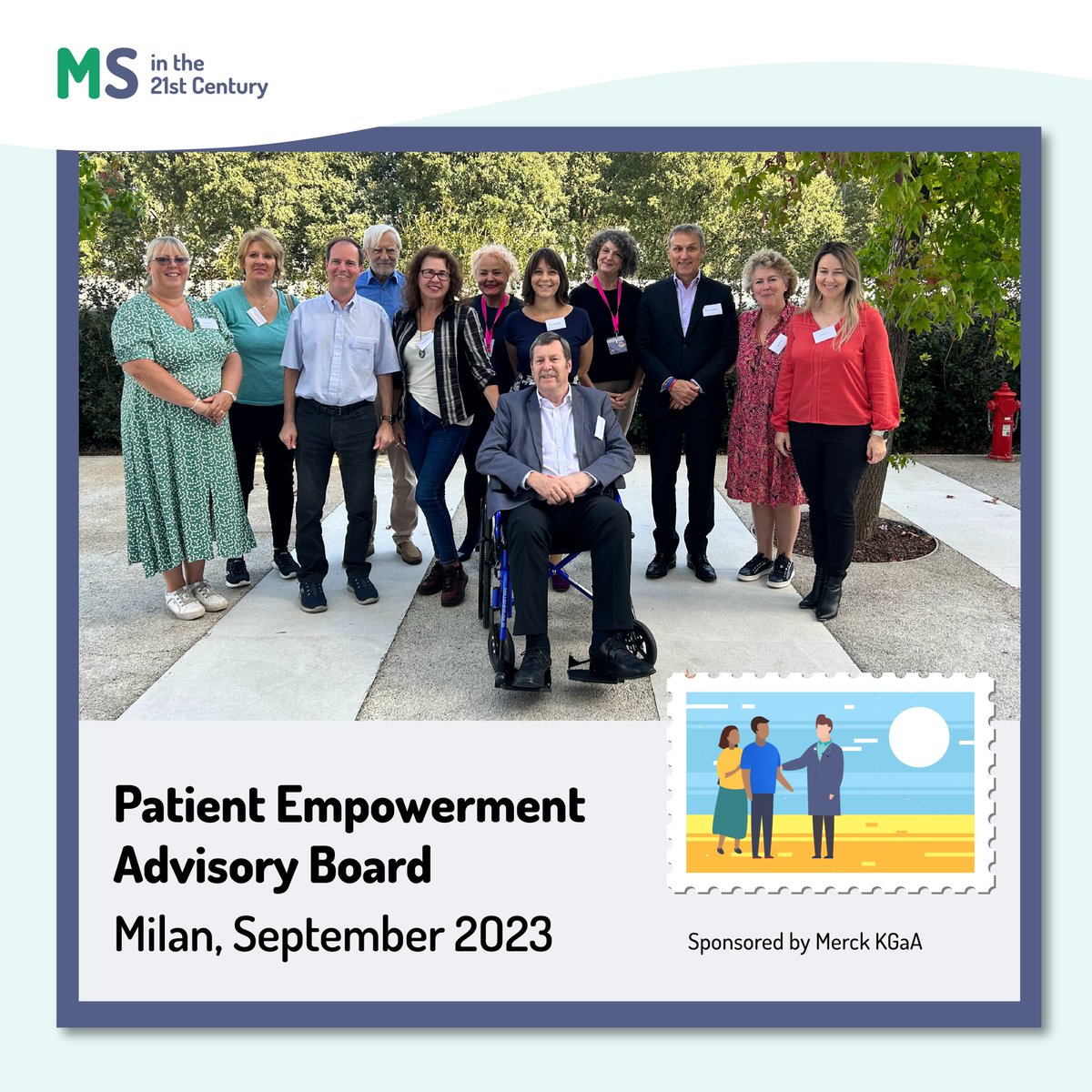 MS21 advisors were reunited for the first time since 2019 at the Patient Empowerment advisory board. We shared invaluable insights on healthcare and patient needs. Discussing nonvisible symptoms with your HCP can be difficult. What makes you feel empowered to use your voice? #MS