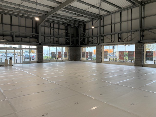 We are pleased to share our latest Home Bargains store fitout is underway at Bentley Bridge, Wolverhampton! Floor tiling down, perimeter frieze progressing nicely. Stay tuned for further updates - we are expecting another amazing transformation! #HomeBargains #Wolverhampton