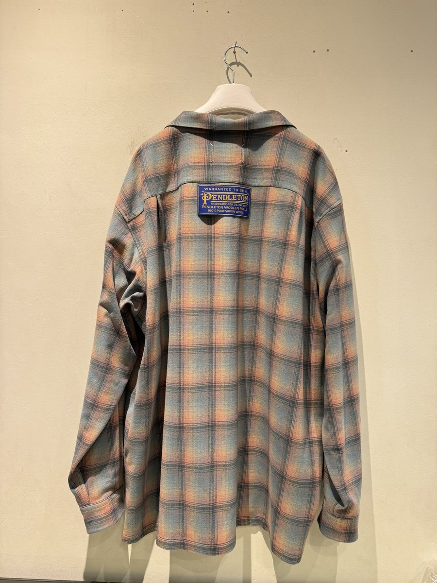 Maison Margiela マルジェラ ペンドルトンシャツ BTS テテ着用 Maison