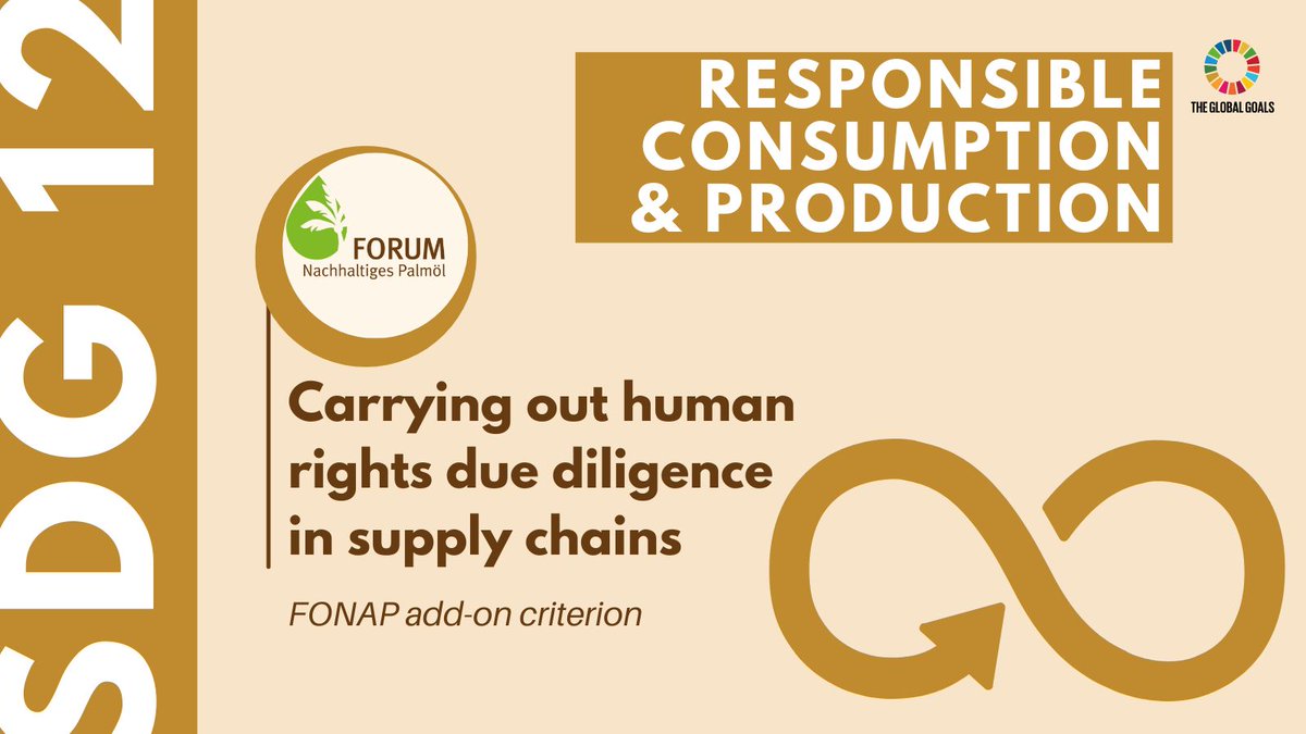 FONAP_DE's tweet photo. How does #FONAP contribute to #SDG12?
Starting from their own supply chains, members want to transform the #palmOil sector – by working with standard systems and generating knowledge, but also on the ground in #Indonesia.
Learn more👉https://t.co/7ShB3htuEf https://t.co/ESPIsscpm4