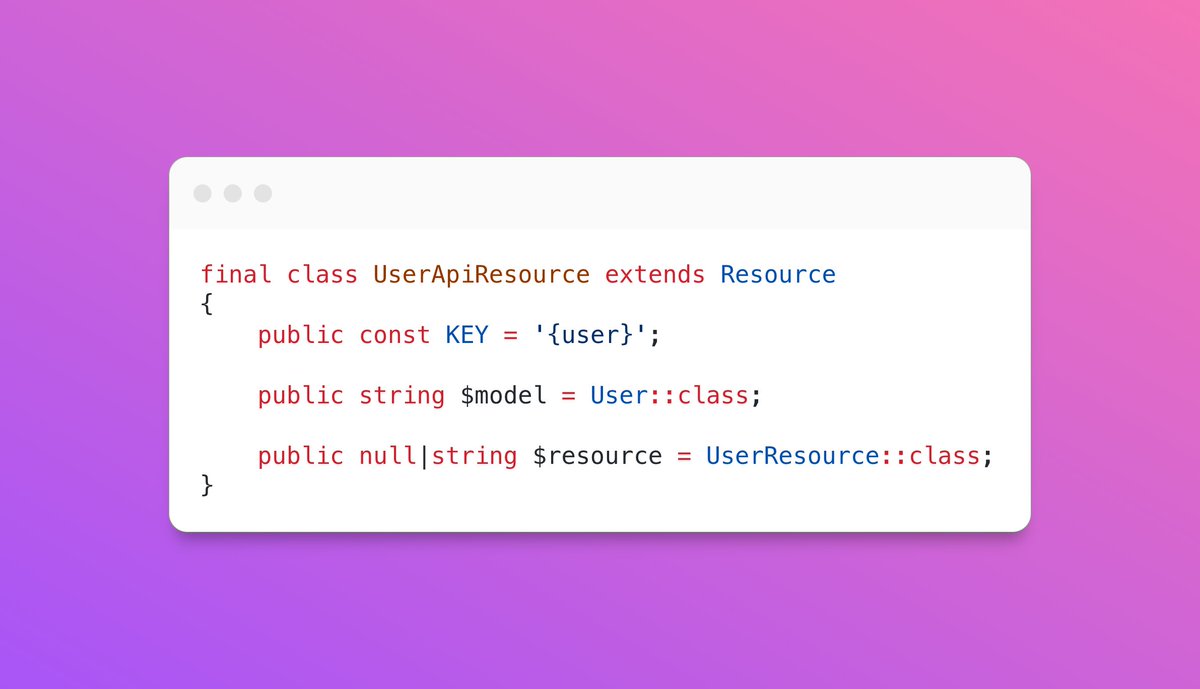JustSteveKing's tweet image. What if I told you that you could generate a REST API with one class and 3 lines for each model, and have full CRUD control?
#php #phpc #laravel