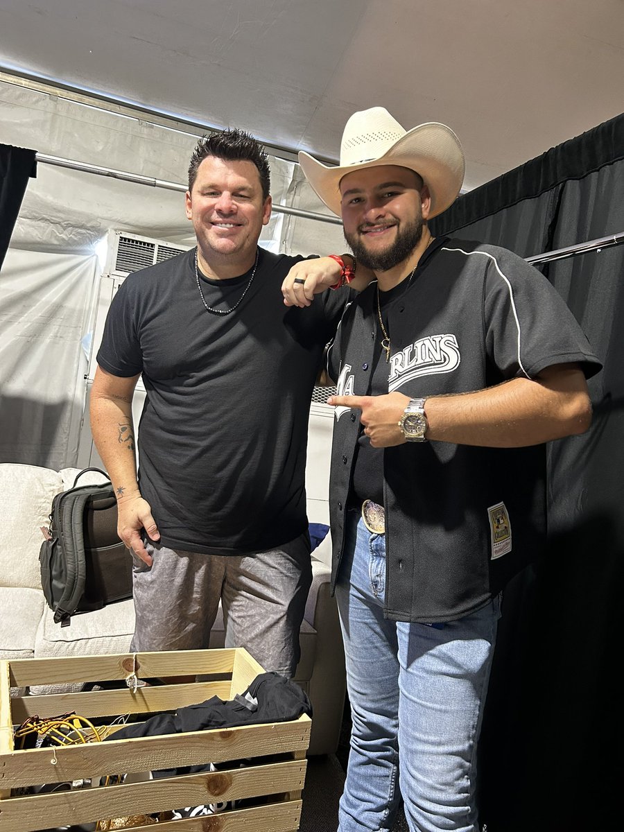 JordanOaks26's tweet photo. We had one hell of a time playing for you Miami! Glad to have made some new friends and honored to play alongside em! 
-
-
The Willis Jersey smacks! 
-
-
-
Country Bay Music Festival https://t.co/LbNQxqerf8