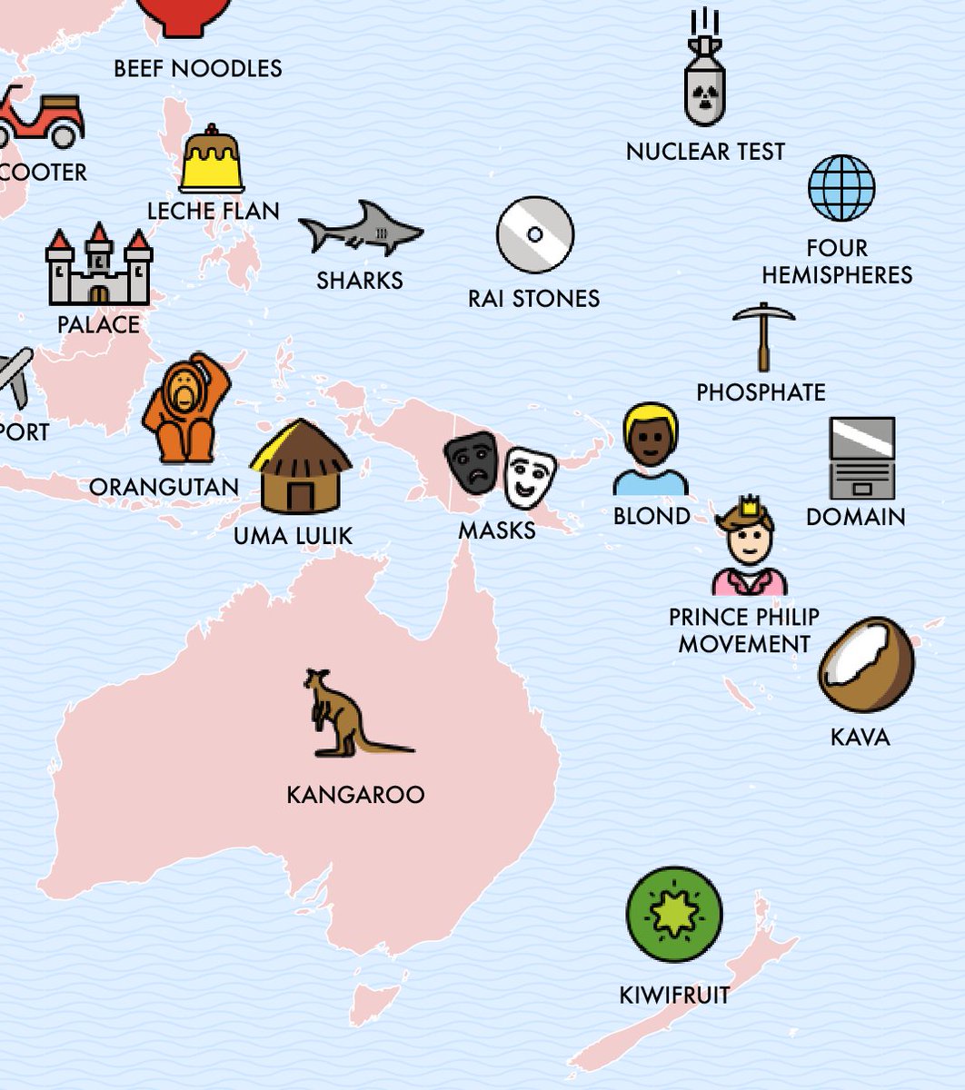 Mapologies_com's tweet image. Day 16 &quot;Oceania&quot; is the 16th Map 🗺️ of #30DayMapChallenge 
An @openmoji map of Oceania

mapologies.com/openmoji-atlas/

#30dayMapChallenge #30MapChallenge #MapChallenge #mapologies #openmoji