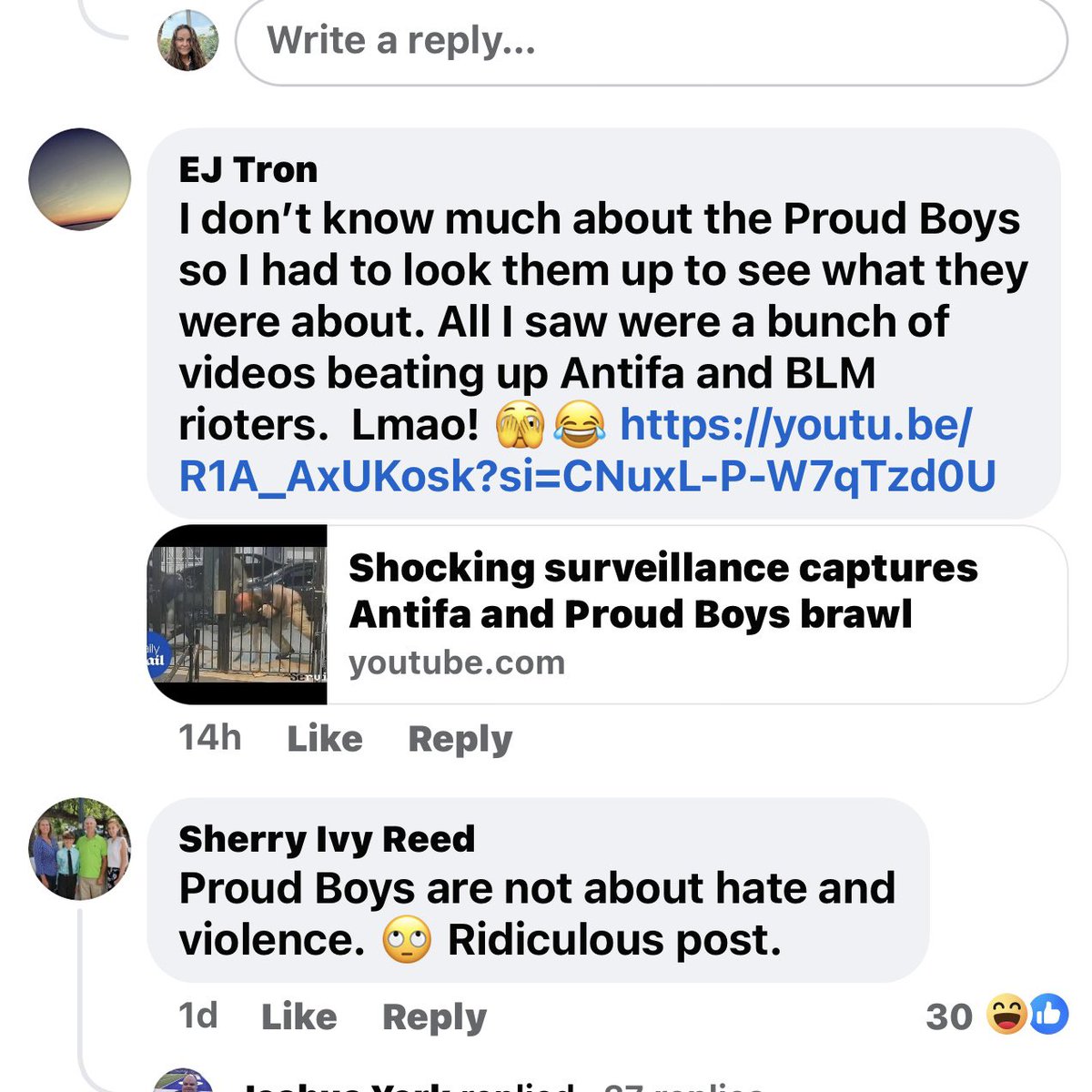 BelliniMom's tweet photo. Moms for Liberty denounced their connection with Proud Boys. Some of their members seem to disagree. https://t.co/oVJbfAb4YH