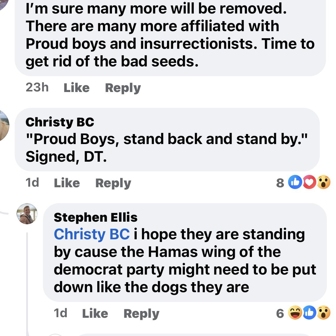 BelliniMom's tweet photo. Moms for Liberty denounced their connection with Proud Boys. Some of their members seem to disagree. https://t.co/oVJbfAb4YH