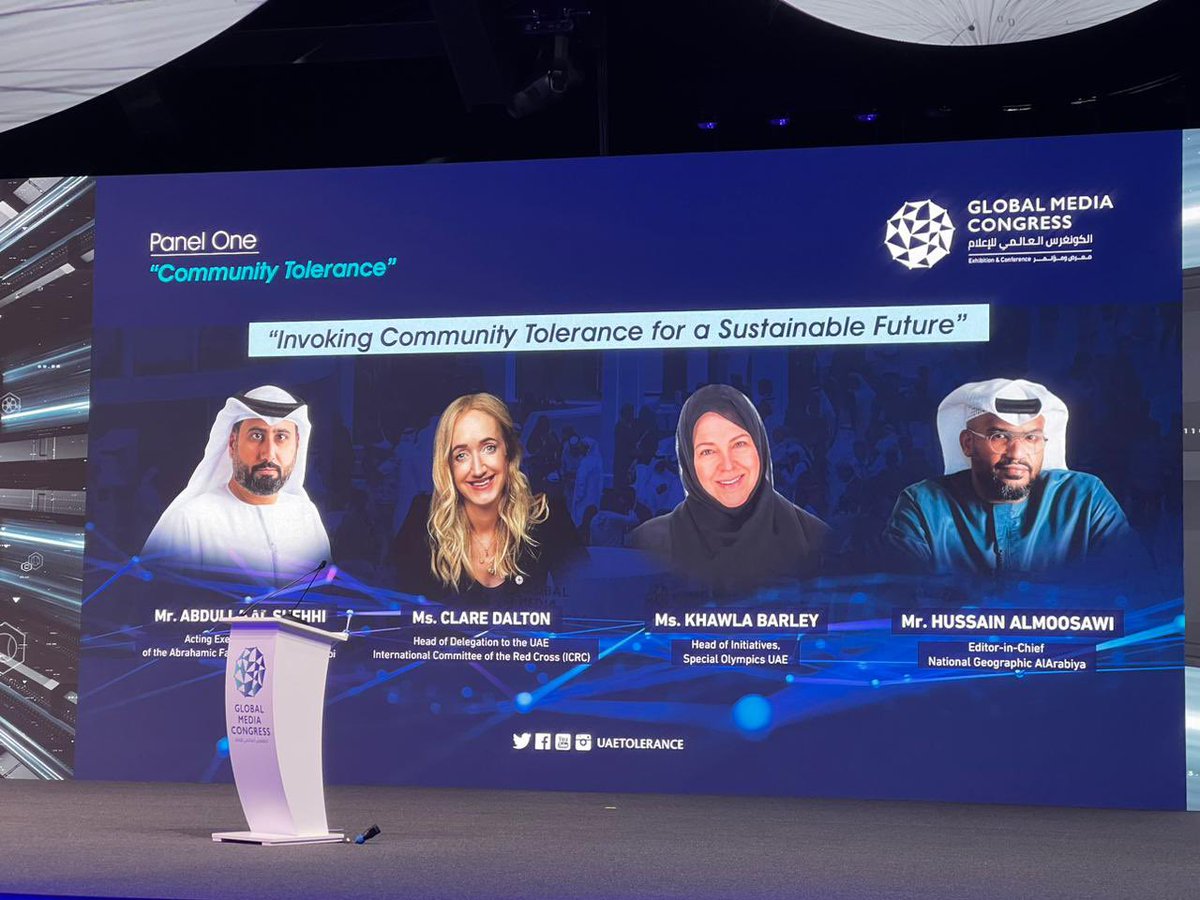 cdaltonICRC's tweet photo. Although today, it can seem that #humanity is in short supply, everyday communities &amp; #volunteers show us otherwise 

Shared humanitarian values like #impartiality are critical to our work providing life-saving services during #conflict

#uaetolerance @nashwaa #inclusion https://t.co/m214v0cbue