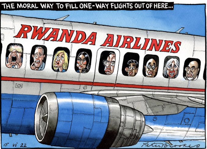 they gave £140 million to Rwanda and they’re not allowed to send anyone 😂😂😂

#GeneralElectionN0W #ToriesOut497 #SuellaBraverman #RishiSunak