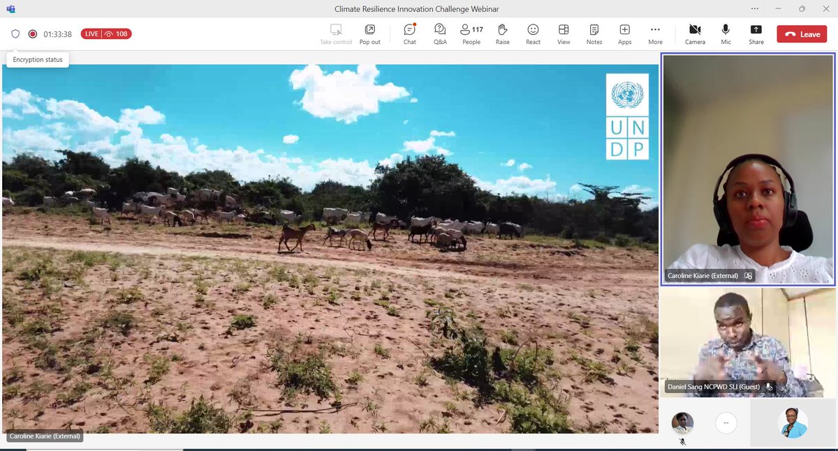 Innovation plays an important role in adressing the impacts of climate change and supporting communities overcome the effects of climate change <a href="/UNDP/">UN Development</a> <a href="/CK_Kimondo/">Caroline Kimondo</a> 
 #ClimateResilienceInnovationChallenge
<a href="/konzatech/">Konza Technopolis Development Authority</a> <a href="/ThunderbirdAfr/">Thunderbird Africa RCE</a> <a href="/pthigo/">Amb. Philip, Thigo, MBS</a>