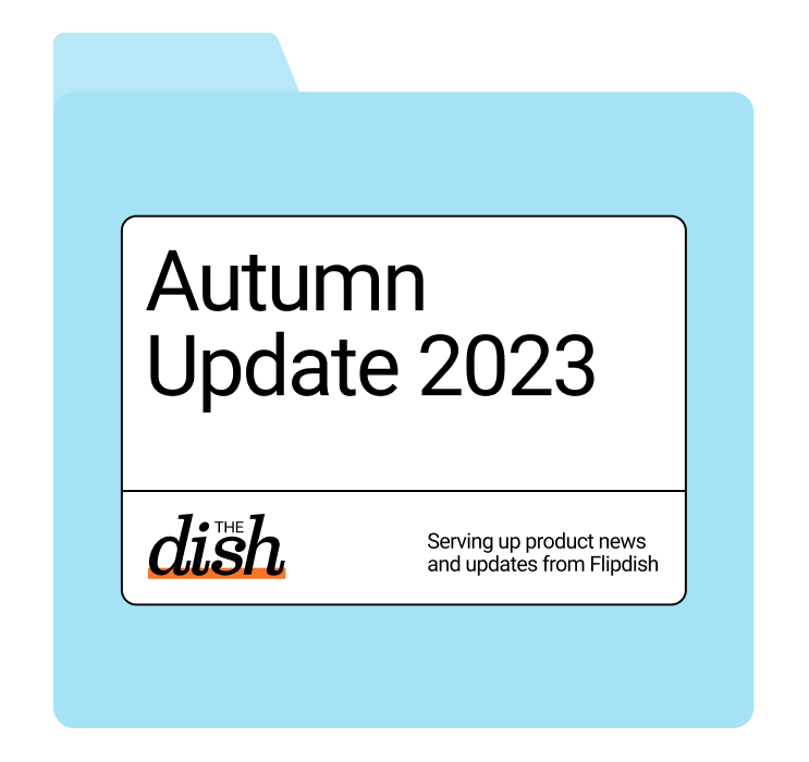 🍁 Just launched: The Dish - Autumn Edition! 🚀

🖥️ #Flipdish POS Facelift
🕺 Faster Order Taking
🔍 Menu Search Functionality

Plus, insights from Dacent Munch, recent events, and a sneak peek of what's coming soon! Don't miss out 👉 hubs.ly/Q0294X-K0 🌟