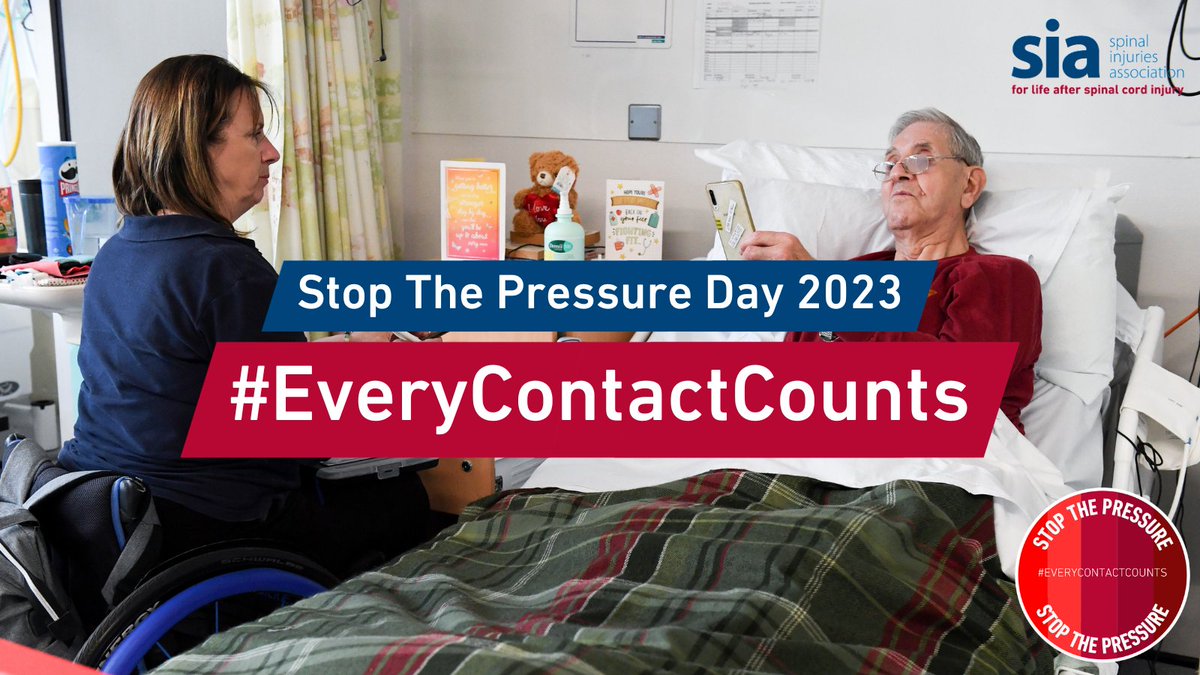 Today is #StopThePressure Day Please use #EveryContactCounts to spread awareness about the impact pressure ulcers have and what can be done to prevent them. Together, we can ensure that less lives are turned upside down by pressure ulcers spinal.co.uk/stop-the-press…