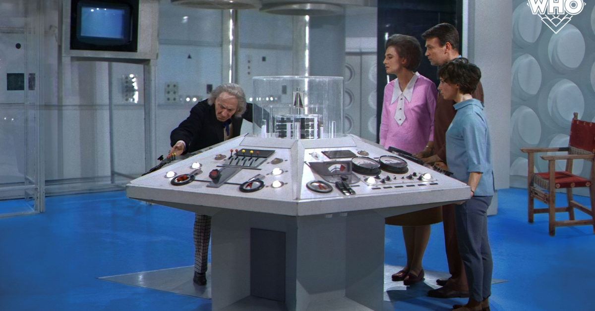 bleedingcool's tweet image. The #BBC released stills from the #DoctorWho remaster of #TheDaleks in colour and wow, the floors are blue. Like... really, really BLUE! / #BBC #Daleks #WilliamHartnell bleedingcool.com/tv/doctor-who-…