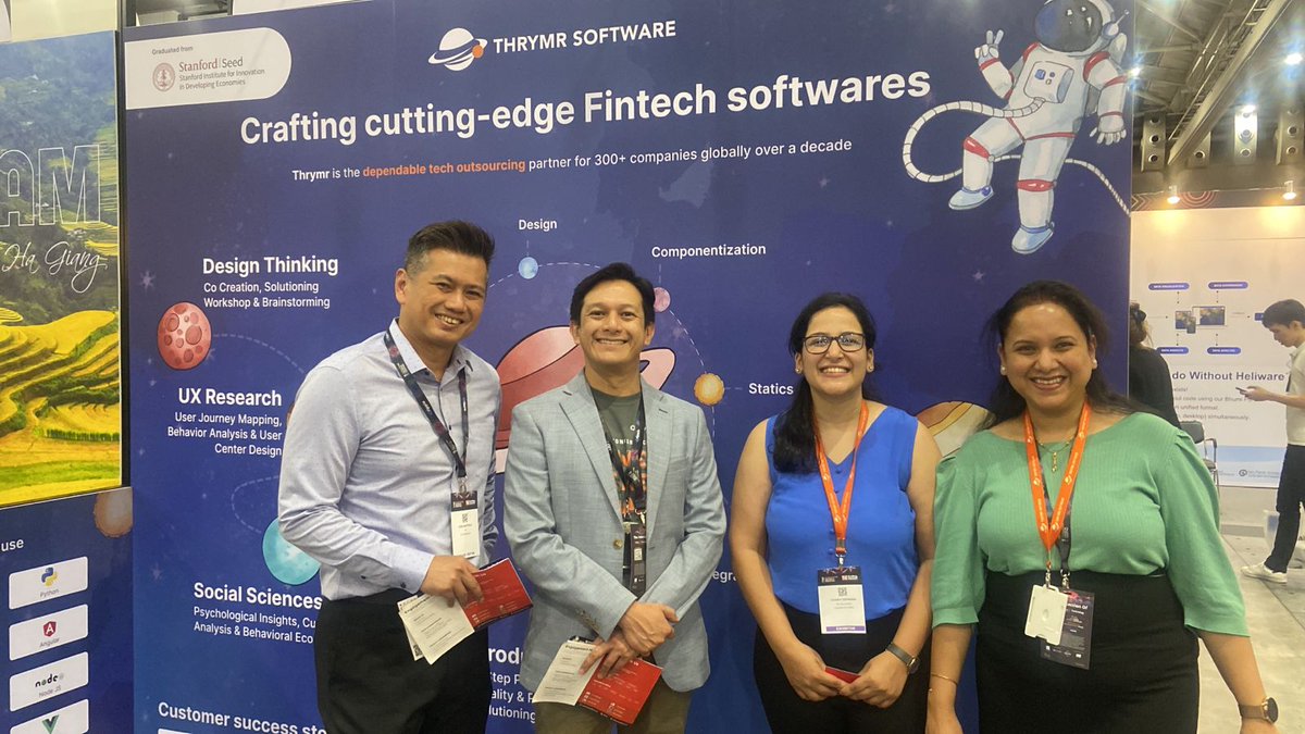 ThrymrSoftware's tweet photo. 𝗔 𝗴𝗿𝗲𝗮𝘁 𝗗𝗮𝘆 𝗮𝘁 𝗦𝗙𝗙!🎉

We've had a great day so far, connecting with customers, partners, and industry leaders.

We're looking forward to an even more successful day three at SFF!

Join us tomorrow at Booth No. 4G32.

#Thrymr #Software #SFF2023 https://t.co/USYBiAPPlp
