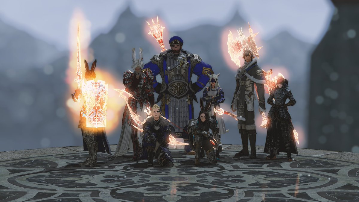 846 pulls later, I cleared probably the hardest videogame content I've ever done yesterday with a wonderful group of friends!✨

Was my first (and probably last) experience healing high level content. G'bless.