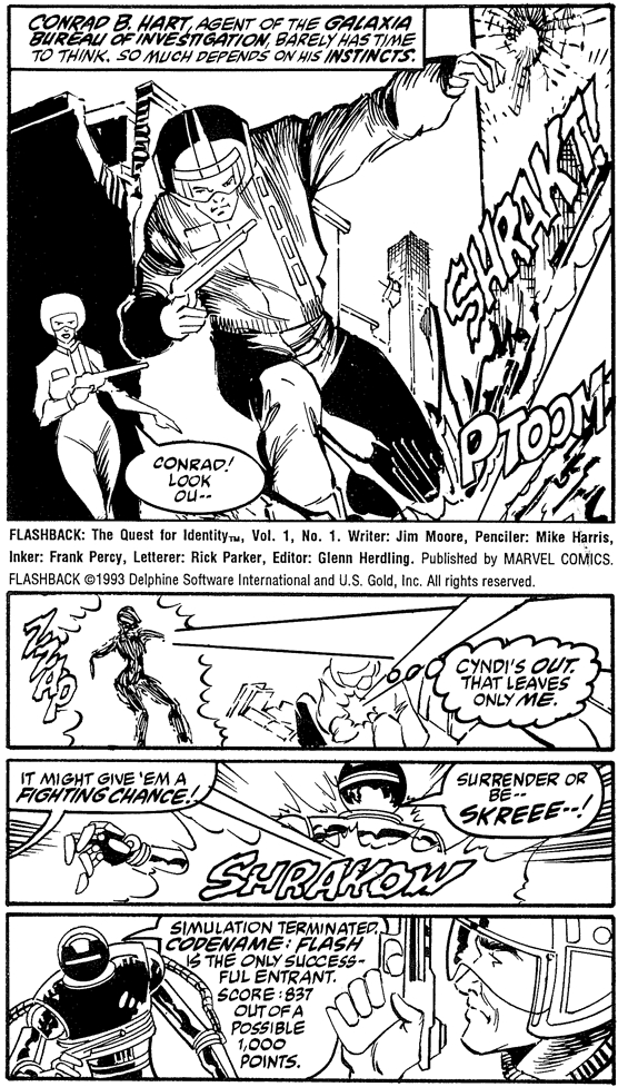 ParafernaliaCi1's tweet photo. Comics basados en Videojuegos
Jim Moore, Mike Harris & Frank Percy - 1993 - 'Flashback. The Quest for Identity' (MARVEL)
#ParafernaliaCinéfila #ComicsBasedonVideoGames #Comics #MarvelComics #Flashback #JimMoore #MikeHarris #FrankPercy #90s https://t.co/MHuRaHhrII