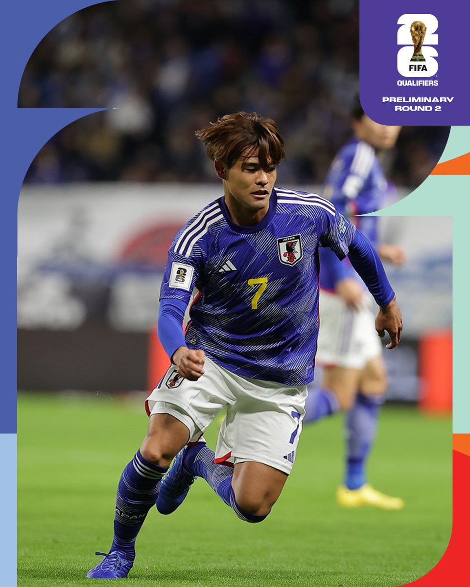 afcasiancup_jp's tweet photo. 🇯🇵#佐野海舟 #AsianQualifiers R2 MD1 https://t.co/cf2eje6oTj