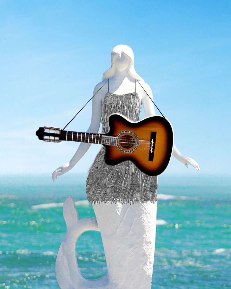 PrefMaceio's tweet photo. Taylor, já que você tá vindo pro Brasil, tira o Cardigan e aproveita para conhecer Maceió.

🌊 Nada de Cruel Summer, aqui o verão é Massa. Duvido não ficar Enchanted pelo nosso mar.

Até Sereia já tá no clima da The Eras Tour por aqui! 🪩✨👢 https://t.co/AhfjBKTpGp