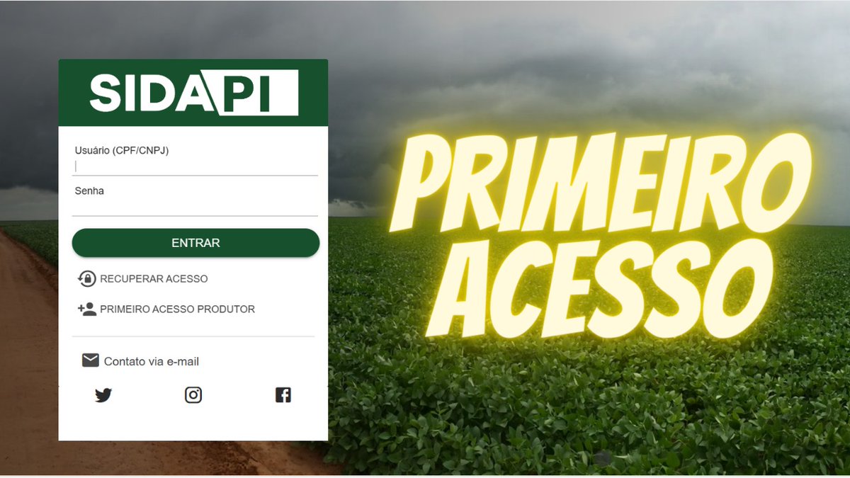 adapi_pi's tweet image. Produtor, veja como é simples realizar seu primeiro acesso ao SIDAPI para declaração de vacinação contra a Febre Aftosa e outras demandas como emissão de GTA.

youtu.be/7XOCeduRt8g?si…