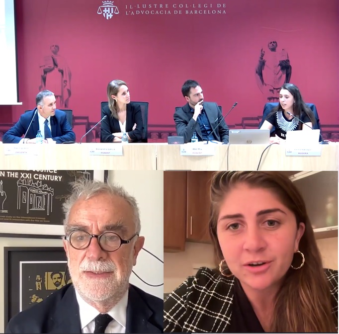 ICAB · Advocacia Barcelona (@icabarcelona) on Twitter photo Conferència: "El procediment de la #CPI i la Cort Internacional davant crims d'Estat, cas Nagorno Karabagh", amb el politòleg Abel Riu, la fiscal Alexandra Garcia, <a href="/Anoush_B/">Anoush Baghdassarian</a> i <a href="/MorenoOcampo1/">Luis Moreno Ocampo</a>. Presenta <a href="/dquerolsanchez/">David Querol Sánchez</a> i modera Emma Hakobyan (Com. Just. Penal Internacional i #DDHH) Conferència: "El procediment de la #CPI i la Cort Internacional davant crims d'Estat, cas Nagorno Karabagh", amb el politòleg Abel Riu, la fiscal Alexandra Garcia, <a href="/Anoush_B/">Anoush Baghdassarian</a> i <a href="/MorenoOcampo1/">Luis Moreno Ocampo</a>. Presenta <a href="/dquerolsanchez/">David Querol Sánchez</a> i modera Emma Hakobyan (Com. Just. Penal Internacional i #DDHH)