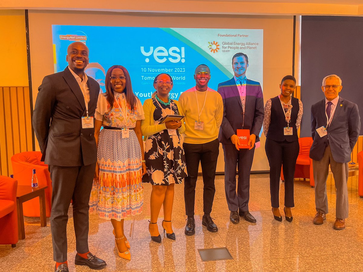 JudithMbogo's tweet photo. I was privileged to speak &amp; moderate a youth forum at @SBSKenya during the inaugural Youth Energy Day organized by @EnergyNet_Ltd 

Always humbled to speak to the youth  &amp; inspire them to be catalysts of sustainability &amp; innovative solutions. @KenGenKenya Y-Gen ably represented. https://t.co/zLi51CvMzp