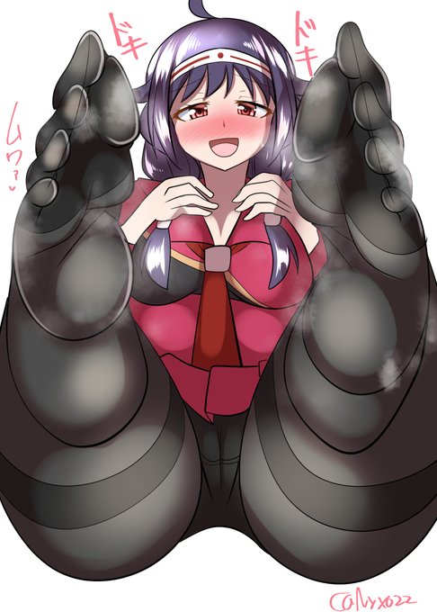 「て・い・と・く…嗅ぎたいですか?いいですよ…///」
 ムレムレ黒タイツ龍鳳ちゃん(ˇωˇ)    
進水日おめでとう!(連続1350日目      
#艦これ版真剣お絵描き60分一本勝負_20231116 
#艦これ版深夜の真剣お絵描き60分一本勝負 
#めび環んどろ #10000日チャレンジ 