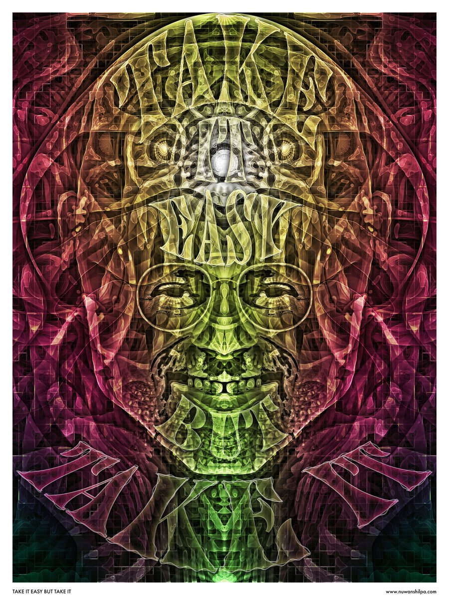 Celebrate the birthday of the great psychonaut Terence McKenna!

Collect a visionary poster for your space!

TAKE IT EASY BUT TAKE IT

0.01 ETH!

app.manifold.xyz/c/TAKEITEASY