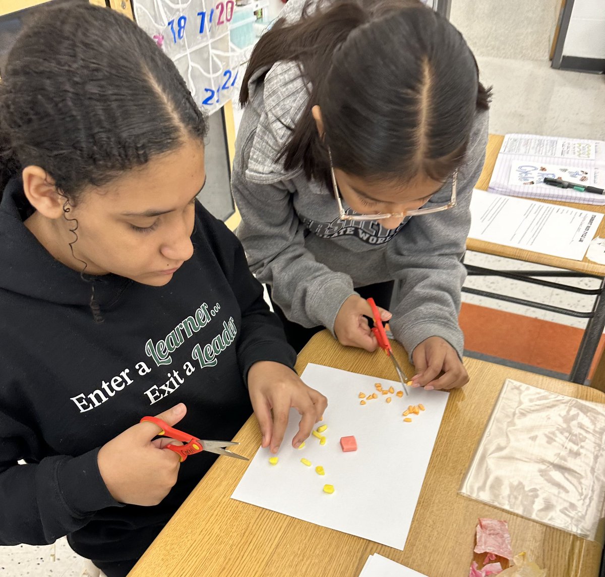 CareriScienceLB's tweet image. @Adopt_classroom and @DonorsChoose Starburst Rock Cycle Lab! #interactivenotebooks