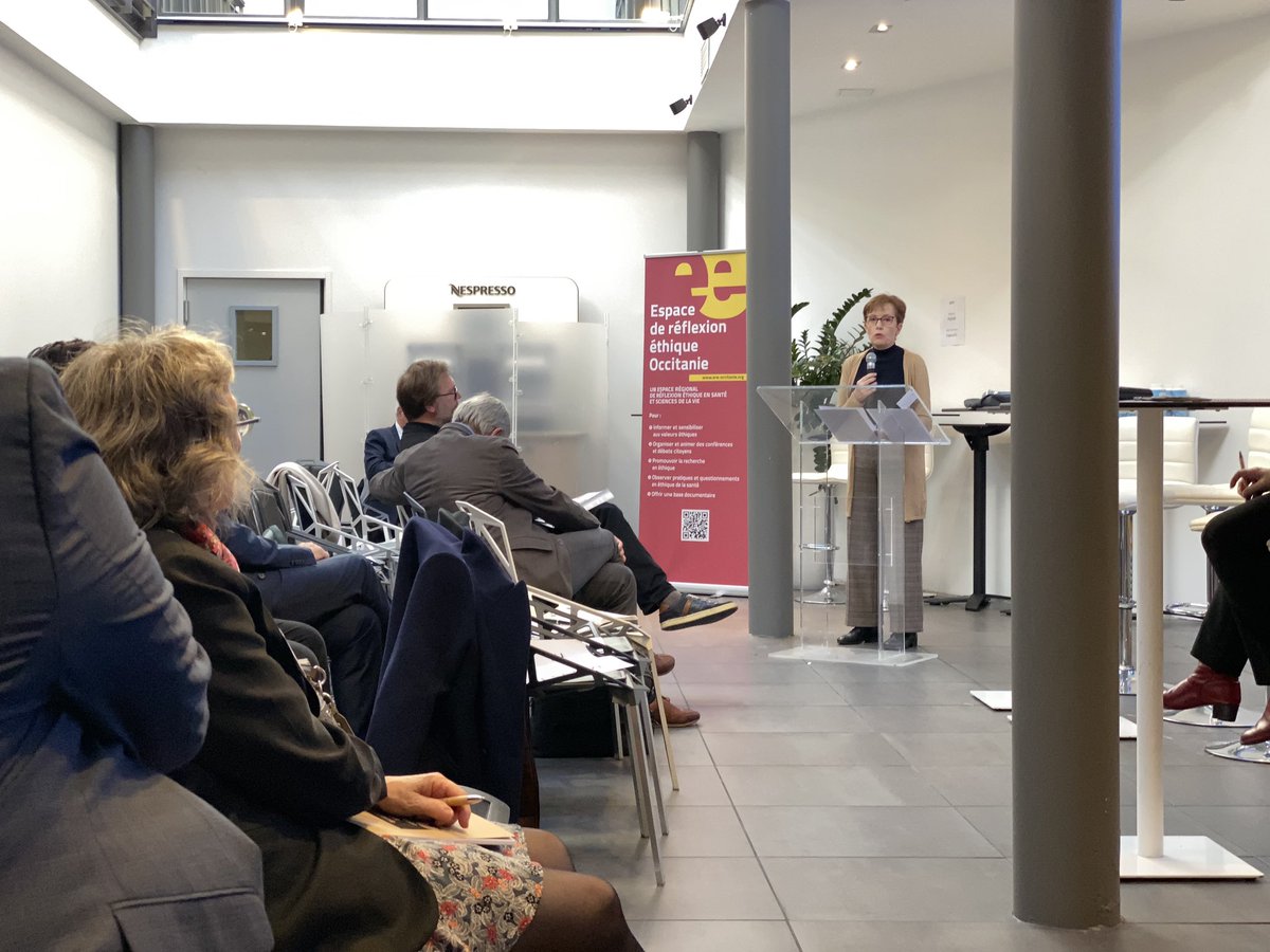 Cette après-midi au Colloque National des ERER 2023 à #Toulouse le Dr Maryse Fiorenza-Gasq Directrice de l’#ERENA /et de #ERENALimoges  intervient en tant que gynécologue : Aux prémices de la vie, difficultés de concertation pluridisciplinaire devant une salle  comble.