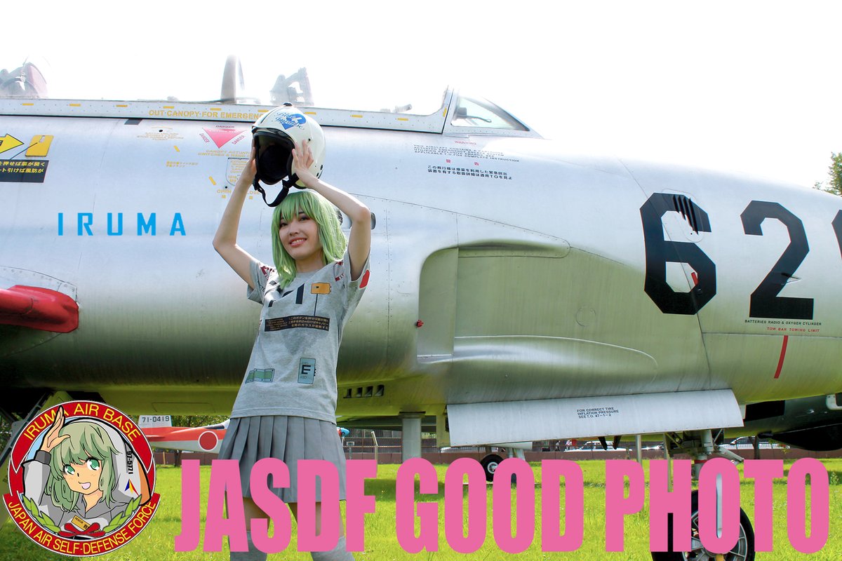 『JASDFGOODPHOTO』 #航空自衛隊 #入間ちゃん #入間基地 #百里基地 　(@neginako）