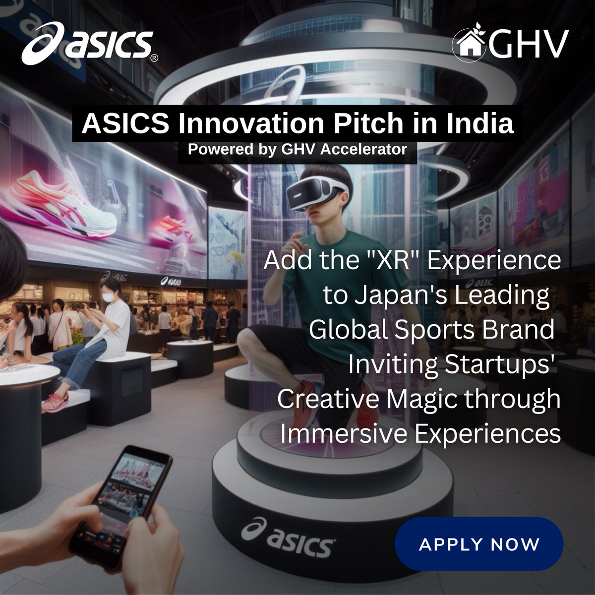 GHVAccelerator (@ghvaccelerator) on Twitter photo Inviting AR/VR startups to create an immersive sports experience. Submit your idea and get a chance to collaborate with <a href="/ASICS_India/">ASICS India</a>. Apply for ASICS Innovation Pitch in India powered by <a href="/GHVAccelerator/">GHVAccelerator</a>:corp.asics.com/en/innovation_…
<a href="/dxlab_global/">DXLab Global</a> <a href="/startupindia/">Startup India</a> <a href="/VikramUpadhyaya/">Vikram Upadhyaya</a> <a href="/pal4mod/">Pallav @Aimadesimple</a> Inviting AR/VR startups to create an immersive sports experience. Submit your idea and get a chance to collaborate with <a href="/ASICS_India/">ASICS India</a>. Apply for ASICS Innovation Pitch in India powered by <a href="/GHVAccelerator/">GHVAccelerator</a>:corp.asics.com/en/innovation_…
<a href="/dxlab_global/">DXLab Global</a> <a href="/startupindia/">Startup India</a> <a href="/VikramUpadhyaya/">Vikram Upadhyaya</a> <a href="/pal4mod/">Pallav @Aimadesimple</a>