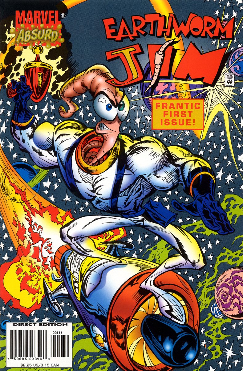 ParafernaliaCi1's tweet photo. Comics basados en Videojuegos
Dan Slott & Barry Crain - 1995 - 'Earthworm Jim' (MARVEL)
#ParafernaliaCinéfila #ComicsBasedonVideoGames #Comics #MarvelComics #EarthwormJim #DanSlott #BarryCrain #90s #Comicsdelos90 https://t.co/6SFUWvW0T4