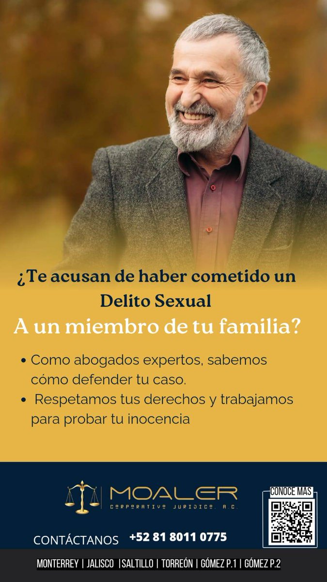 Somos Corporativo Jurídico Moaler, un despacho de abogados especializado en delitos penales.
Desde hace más de 23 años, nos dedicamos a defender los derechos, la imagen y la inocencia de nuestros clientes, enfrentando con éxito los casos más complejos y delicados.