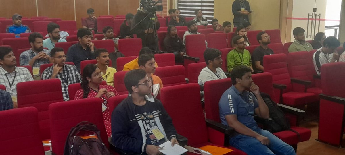 iHubQTF's tweet photo. Day 1 of Conference ‘QT using Ultracold Atoms’ ended with enriching sessions by @FilippoGambetta (@PhasecraftLtd), Silpa B S (@RRI_Bangalore), @ratheejit (@IISERPune), Rajnandan  Das (@IITGuwahati), @Sandra M Jose (@IISERPune) &amp; Swarup Sarkar (@IITGuwahati) 
Stay tuned for more. https://t.co/rhP9gzOLzI