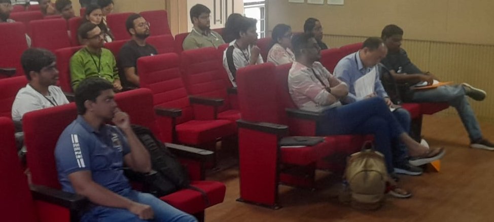 iHubQTF's tweet photo. Day 1 of Conference ‘QT using Ultracold Atoms’ ended with enriching sessions by @FilippoGambetta (@PhasecraftLtd), Silpa B S (@RRI_Bangalore), @ratheejit (@IISERPune), Rajnandan  Das (@IITGuwahati), @Sandra M Jose (@IISERPune) &amp; Swarup Sarkar (@IITGuwahati) 
Stay tuned for more. https://t.co/rhP9gzOLzI