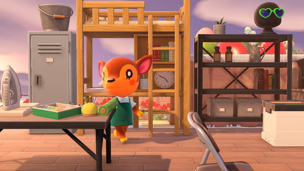 oyurieru's tweet photo. 可愛すぎるドレミ店員♡ #どうぶつの森 #AnimalCrossing #ACNH #NintendoSwitch https://t.co/xzL1NvIxxc