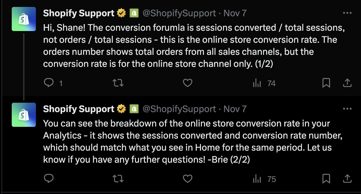 shanerostad's tweet image. I&apos;m very disappointed in Shopify right now

On October 31st they quietly pushed a change that would *stop data collection* on all customers in EU + UK unless they clicked &quot;allow cookies&quot; by DEFAULT.

No warning, only a small note in their developer changelog...

For one store, we…