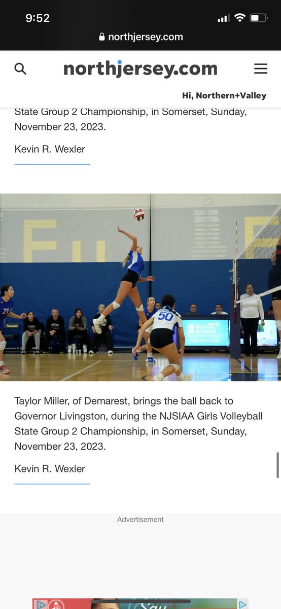 DemarestNv's tweet photo. Fun Fact: Demarest Taylor Miller out of 1,1175 nominations was selected to make 2nd team All American Volleyball and placing her as a top 100 player in the country. She is also the only Volleyball Player in NJ to receive this prestigious honor. @PJ_Potter  @NJScom @VarsityAces https://t.co/ntqSLMjLcn