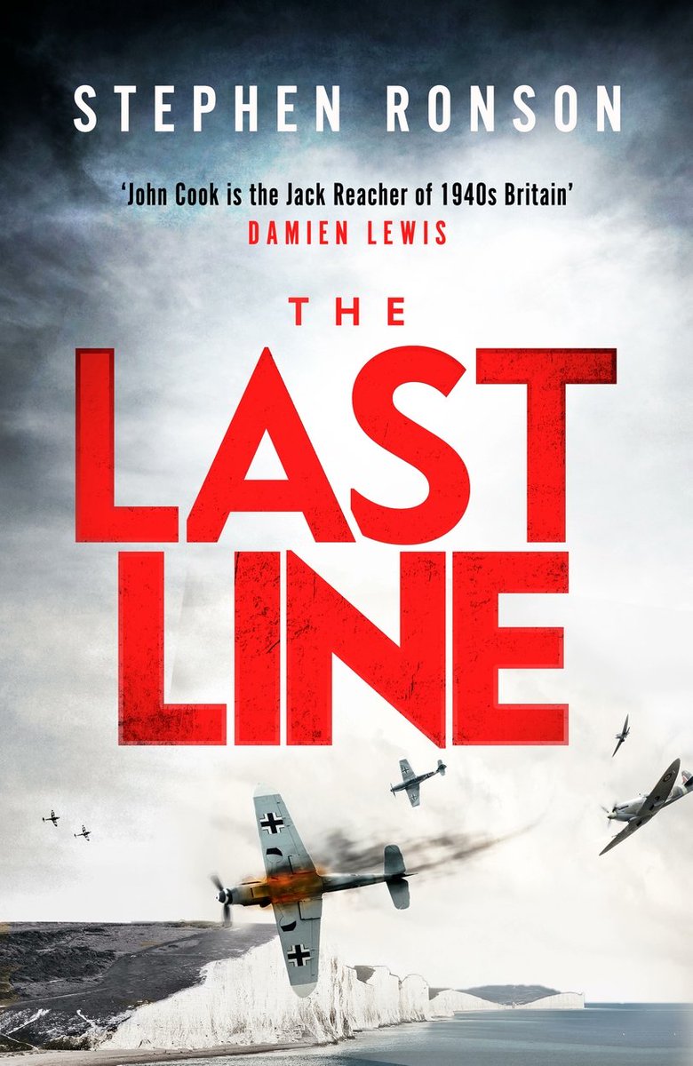 'John Cook is the Jack Reacher of 1940's Britain' - Damien Lewis
#TheLastLine by @Stephen_Ronson is an action thriller combined with a smart noir mystery played out against the taut backdrop of the British home front
Available as a book from libraries kent.spydus.co.uk/cgi-bin/spydus…